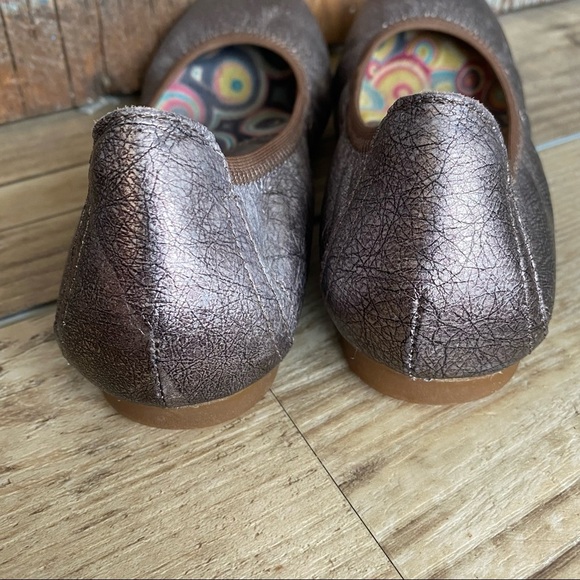Born Metallic Leather Ballet Flat - Picture 5 of 8